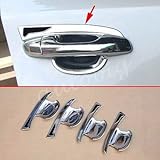  FidgetKute - Manija de Puerta cromada para Kia Sportage QL 2017