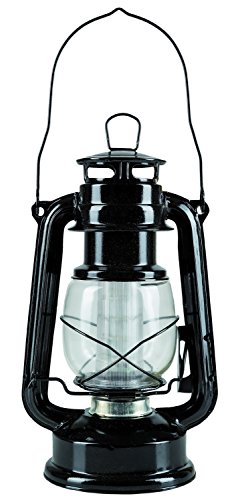 Idena Classic 10032443 - Lanterna da campeggio, con 12 LED, design lampada ad olio, dimmerabile, altezza: circa 25 cm