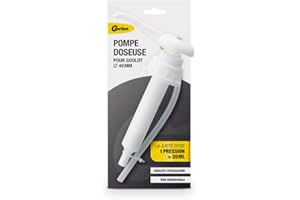 GERLON Pompe Doseuse pour Goulot de 40mm – 1 Pression = 20 ML – Facile d’Utilisation