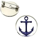 segeljacken damen Pin-Abzeichen Maßnahmen 20mm breit