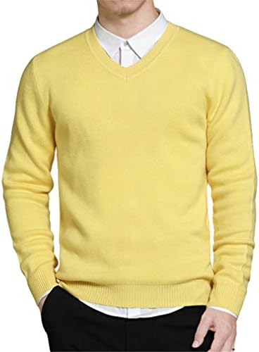 Spring Mens Sweater Pullovers Simple Style Cotton Knitted V Neck Sweater Jumpers Thin Male Knitwear Blue Red Black