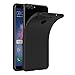 Produktbild Conie Backcover für Huawei P Smart Silikon Schutzhülle im Basic Design Cover Hülle aus TPU Schwarze Rückschale