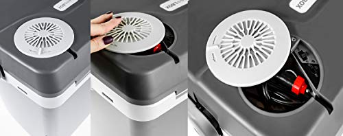 CAMRY 32 Liter 2in1 Kühlbox | EEk A++ | 12 Volt und 230 Volt | Thermobox | Kühltasche | Isoliertasche Warmhaltebox | Auto Camping Outdoor Kühlbox & Warmhaltebox | Tragegriff | - 4