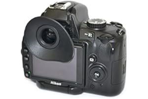 Maxsimafoto - Pro 22mm Eyecup, Eyepiece for Nikon D3400, D3300, D3200, D3100, D750, D610, D600, D5000, D5100, D5200, D5300, D5500, D7000, D7100, D7200, D300, D200, D100, D90, D80, D70S.