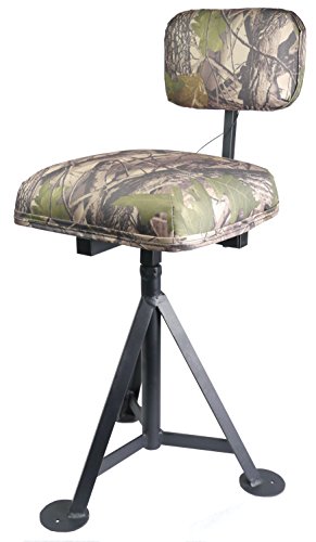 Savage Island Chaise de Tir Camouflage Rembourrée Rotative et Réglable