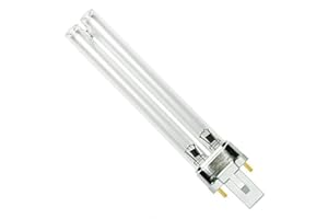 MARINE COLOR Ampoule de lampe ultraviolette germicide UVC de 11 watts, culot G23 11 W PL-S11/UV/G23 11W G23 PLS Ampoule UV de Remplacement, pour Machine à filtres UVC Pond ou clarificateurs