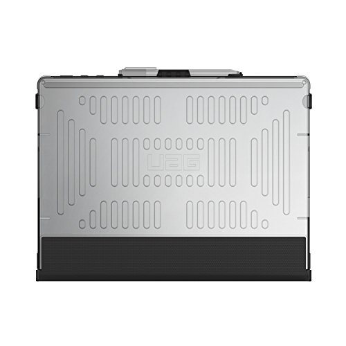 Urban Armor Gear Hardcase f  r Microsoft Surface Book mit Performance Base - Transparent  Microsoft Zertifiziert   L  ftungsschlitzaussparungen   Pen 