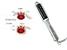 Electric Hair Straightener Brush Hair Curlers Two Use- MONOJOY Ceramic Heated Anti Static without Damage Hair Styling Hairbrush in seconds
