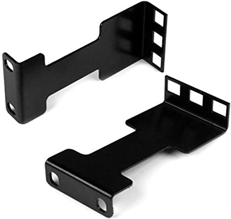StarTech.com Juego Adaptador de Profundidad de Carril para Racks de Servidores, Extensor de 10cm, Se Ajusta a TAA, 1U, Kit Adaptador, Extensor de Rack de Redes (RDA1U)