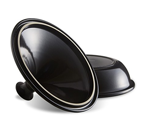 Emile Henry EH795626 Tajine, Keramik, 27 x 27 x 20 cm, Fusain - 6