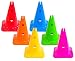 Produktbild Betzold 754493 - Spielkegel 30 cm Regenbogenset, 6 Stück Markierungshütchen Verkehrshütchen