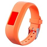 Vovotrade ❤❤Für Garmin VivoFit Jr Junior Kinder Fitness Ersatz Sport Silikon Uhr Armband Strap Band (Orange)