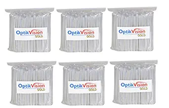 Optik vision gold [ Pack of 600 Pcs ] 60mm Heat Shrinkable Protection Sleeves {HSPS} For Fiber Optical Fusion Splicer Machine Splicing Telecom