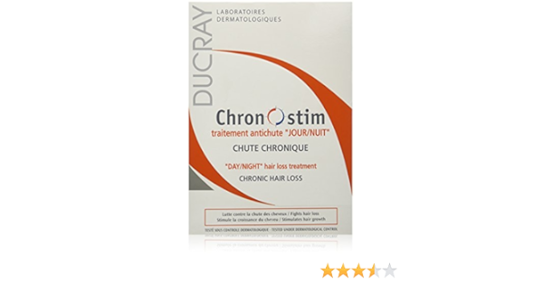 Ducray Chronostim Day Night Hair Loss Treatment Amazon Co Uk Health Personal Care