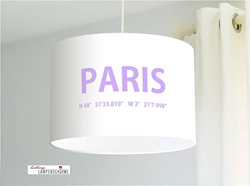 Lampshade - Paris - 35cm - Custom color and size on request