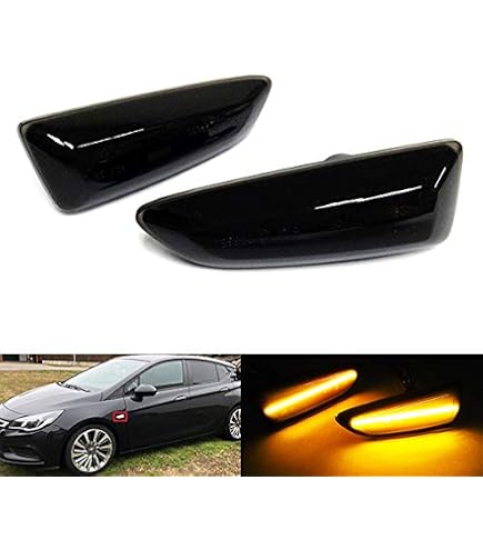 Corsa Car Accessories 2 Pcs Side Indicator Repeater Frame Set Car ...