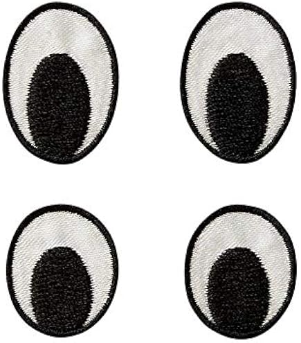 Oogbal Strijkpatch – Eye Symbol Iron-On Emblem