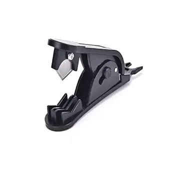 KRPLUS RO Pipe Tube Cutter for 1/4' 3/8' 1/2' PVC Nylon PU for RO Reverse Osmosis System Black (Pack Of 1)
