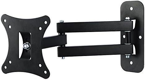 Wall Mount Bracket Tilt Swivel For 14 - 27 Inches For LCD LED Monitor Flat Screen TV Load Capacity up to 10KG Max VESA 100 x 100 mm
