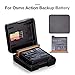 Produktbild jinclonder 1300mAh Batteriefach + Tragetasche für DJI OSMO Action, Original Osmo Backup-Batterie, Sportkamera-Zubehör