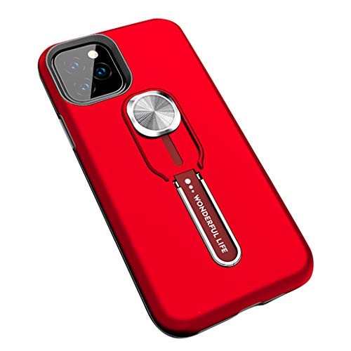 Preisvergleich Produktbild Mypace Robuste Ganzkörperkoffer Stoßfester Fallständer Geeignet Kompatibel für iPhone 11Pro 5,8-Zoll-Schutzhülle für das Raytheon-Mobiltelefon mit zwei Haltern in einer Halterung (Rot)