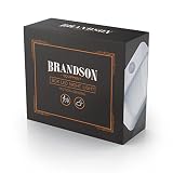 Brandson – LED Nachtlicht mit Bewegungsmelder und Helligkeitssensor (Dämmungssensor) | Batteriebetriebene Drahtlose Nachtleuchte / Nachtlampe mit Batterie (flexibel Einsetzbar) | inkl. Magnethalterung + Wandhalterung-Vorrichtung | Energieklasse A+ - 5