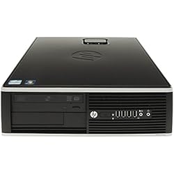 HP Elite 8200 Sff - Ordenador de sobremesa (Intel Core I5-2400 Quad Core, 8GB RAM,HDD de 250 Gb, DVD, COA WINDOWS 10 Home Original) Negro (Reacondicionado)