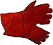Produktbild Pit Bull WLDGLVRD6050 1 Pair Leather Welding Work Gloves Glove Mig Tig Arc, Red by Pit Bull