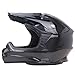 Produktbild LETU Zombies Racing Motocross-Helm aus Carbonfaser DOT ECE-geprüfter Motorradhelm ATV MX Motorradhelm Lightweight Endurance/Rally (schwarz),S55~56cm