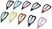 Sourcingmap Metal Heart Shape Women Hair Clips/ Hairpins, Colourful - 10 Piece