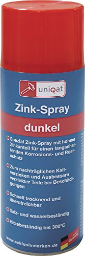 Preisvergleich Produktbild Uniqat Zinkspray Dunkel 400ml Dose
