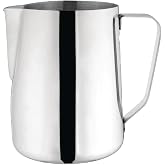 Epinox Paslanmaz &Ccedil;elik S&uuml;t Potu - Kahve Potu - Pitcher S&uuml;tl&uuml;k - S&uuml;t K&ouml;p&uuml;rt&uuml;c&uuml; - K&ouml;p&uuml;rtme Kabı - 1000 ml