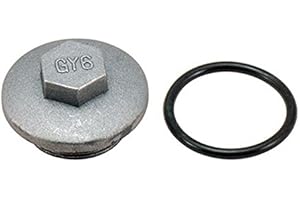 MORTCH MOTORS Sump Plug 057 50 ccm GY6 Engines – 150Ccm for Adly, HerChee Aeon AGM Aiyumo AJS Atu Azel Baotian Benzhou Beeline Buffalo/Quelle CCF China Scooter Ecobike Ering Flex Tech Giantco Goes Jiajue