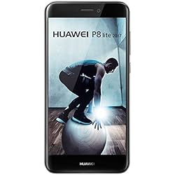 Huawei P8 Lite - Smartphone libre de 5.2" IPS LCD (3 GB RAM, 16 GB, cámara 12 MP, Android 7.0), Versión 2017, color negro