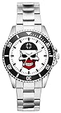Deutsches Reich Kaiserreich Skull WH Geschenk Artikel Idee Fan Uhr 1811