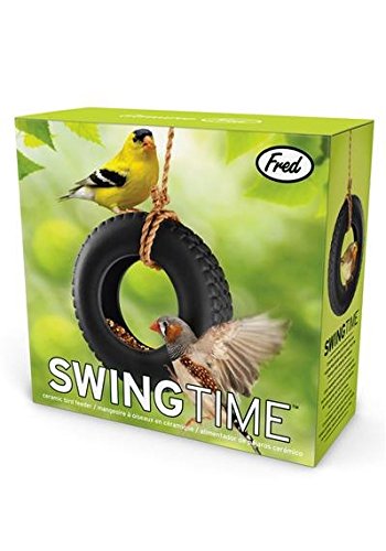 Preisvergleich Produktbild Swing Time Bird Feeder - Autoreifen - Vogelhaus