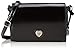 Produktbild L.CREDI Damen Passau Umhängetasche, (schwarz), 6,5x14,5x21 cm