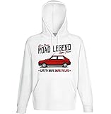 abarth motor parts  Teesandengines Men\'s FIAT Ritmo 125 TC Abarth White Hoodie Size Large