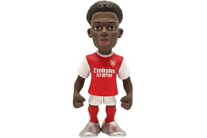 MINIX Figura Arsenal FC Saka, Coleccionables para Exhibición, Idea de Regalo, Juguetes para Niños Y Adultos, Fans De Fútbol BANDAI MN14255