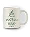 Produktbild 'Keep Calm and Stick Ihnen mit dem Spitzen Ende' Game of Thrones inspiriert Tasse