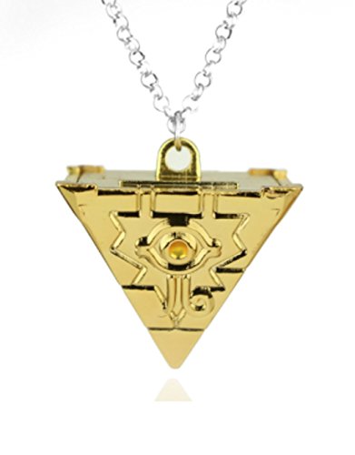 Aim And Achievekxgj Ziel und Erreichen 3D Yu-Gi-Oh Halskette Anhänger Cosplay Pyramide Ägyptische Auge des Horus - Yu Gi-Oh YM1