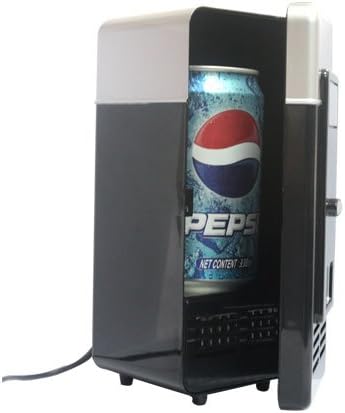 USB Desk Mini Fridge &amp; Drink Warmer for Laptop PC Notebook - Black