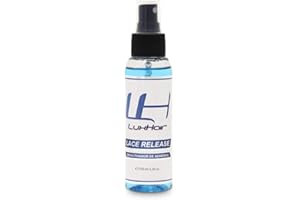 LH LUXHAIR Désactivateur d'adhésif LuxHair Lace Release pour extensions de cheveux. Retirez facilement votre perruque ou prothèse capillaire sans l'endommager |100 ml|
