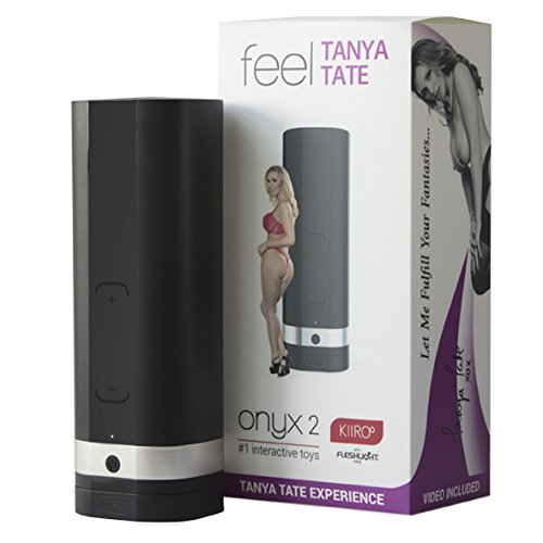 Preisvergleich Produktbild kiiroo onyx2 Erfahrung Tanya Tate Masturbator, schwarz, Medium