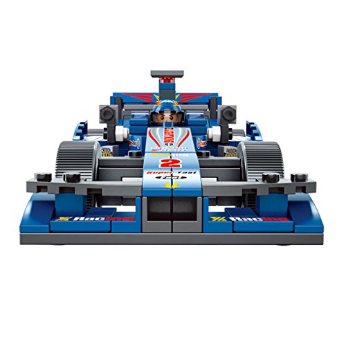 Kids Toy F1 Formula Racing Car Racer Station Building Block Bricks Construction Vehicles Toys Set /Block Tech Building Brick Set Race Dragster Car Christmas Xmas Birthday Gift