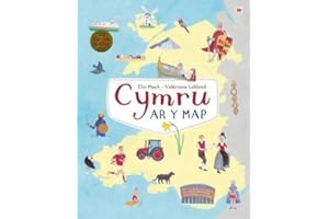Cymru ar y Map | atlas Cymru | llawn ffeithiau | ennillydd Tir na n-Og | full of facts about Wales | gift book