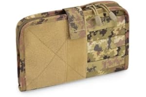 DEFCON 5 TASCA UTILITY ADMIN MILITARE SOFTAIR COMMAND PANEL PORTA MAPPA OUTAC OT-COP01 VEGETATO VERDE NERO COYOTE (VEGETATO)