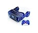 Price comparison product image Nola Sang 3D VR Headset Virtual Reality Glasses with Adjustable Headphone, Hand-free Calling for 4.5~6" Smartphone Screen, 120 Degree Panoramic Videos and 3D Movies Immersive Games