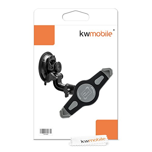 kwmobile KFZ Scheiben Halterung für Huawei MediaPad X2 7.0 – PKW Auto Halter mit Saugnapf in Schwarz - 6