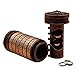 Produktbild mbition Retro Coded Lock Cryptex Mit Lord of The Rings Interessante Zahlenschloss Romantische Geburtstagsgeschenk Puzzle Spielzeug Für Kinder Exquisite Geschenkboxen Verpackung (Bronze)